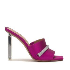 Piaria High Heel Sandal in Berry Blast - Size 9
